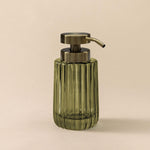 Soap Dispenser, 300ml, Resistant Glass, Lido Collection | Forest Green