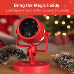 Star Shower Christmas Lights Slideshow Indoor Base Plate - Bring The Festive Light Display Inside Your Home