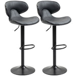 Adjustable Swivel Barstools Counter Set Of 2