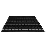 Pvc Duckboard Wet Area Non-slip Mat Drainage Matt - 61cm X 5m Roll | Black