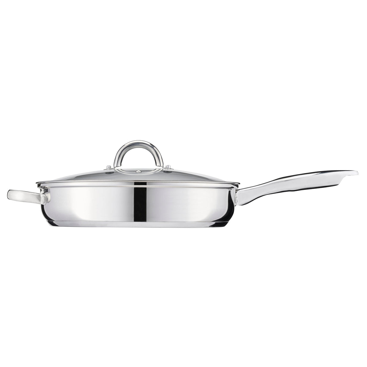 30cm Stainless Steel Long Handled Sauté Pan