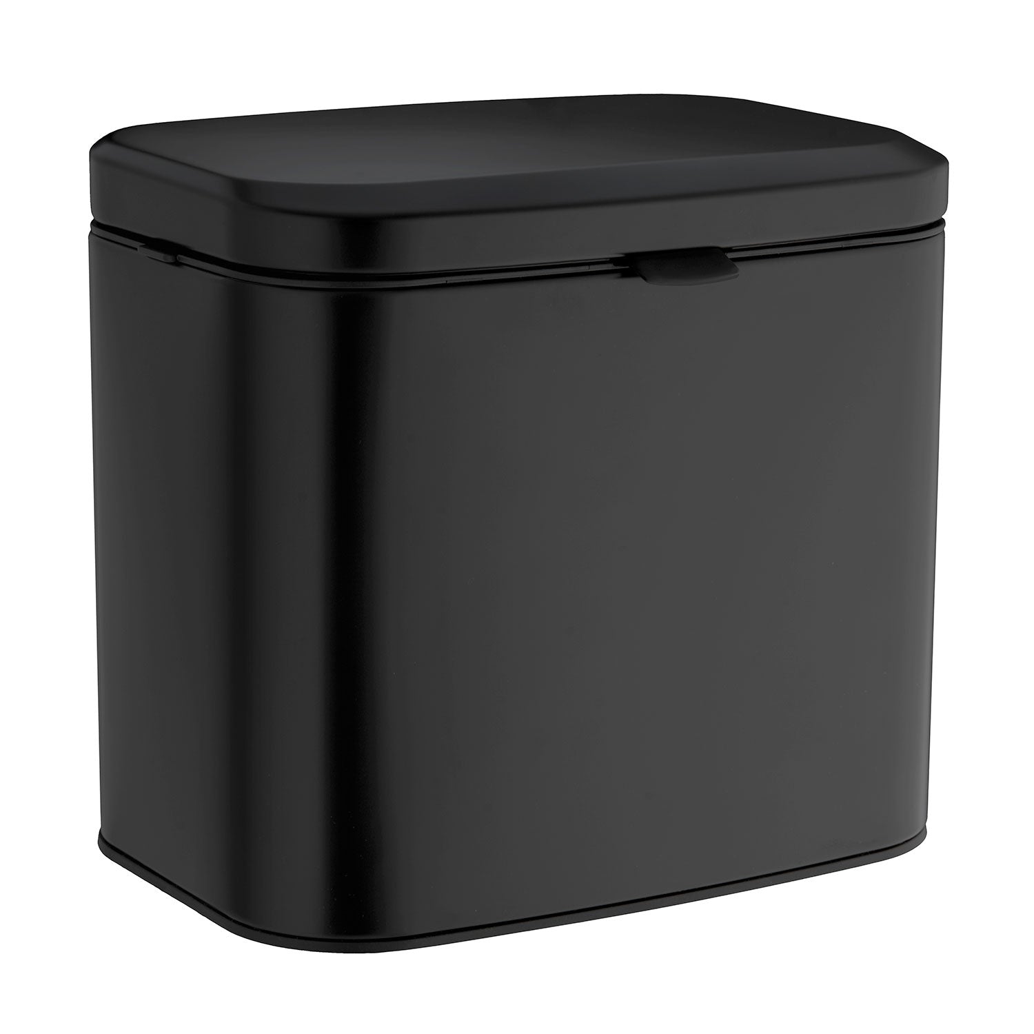 Stainless Steel Wall Mounted 3l Bin With Easy Clean Liner | Black