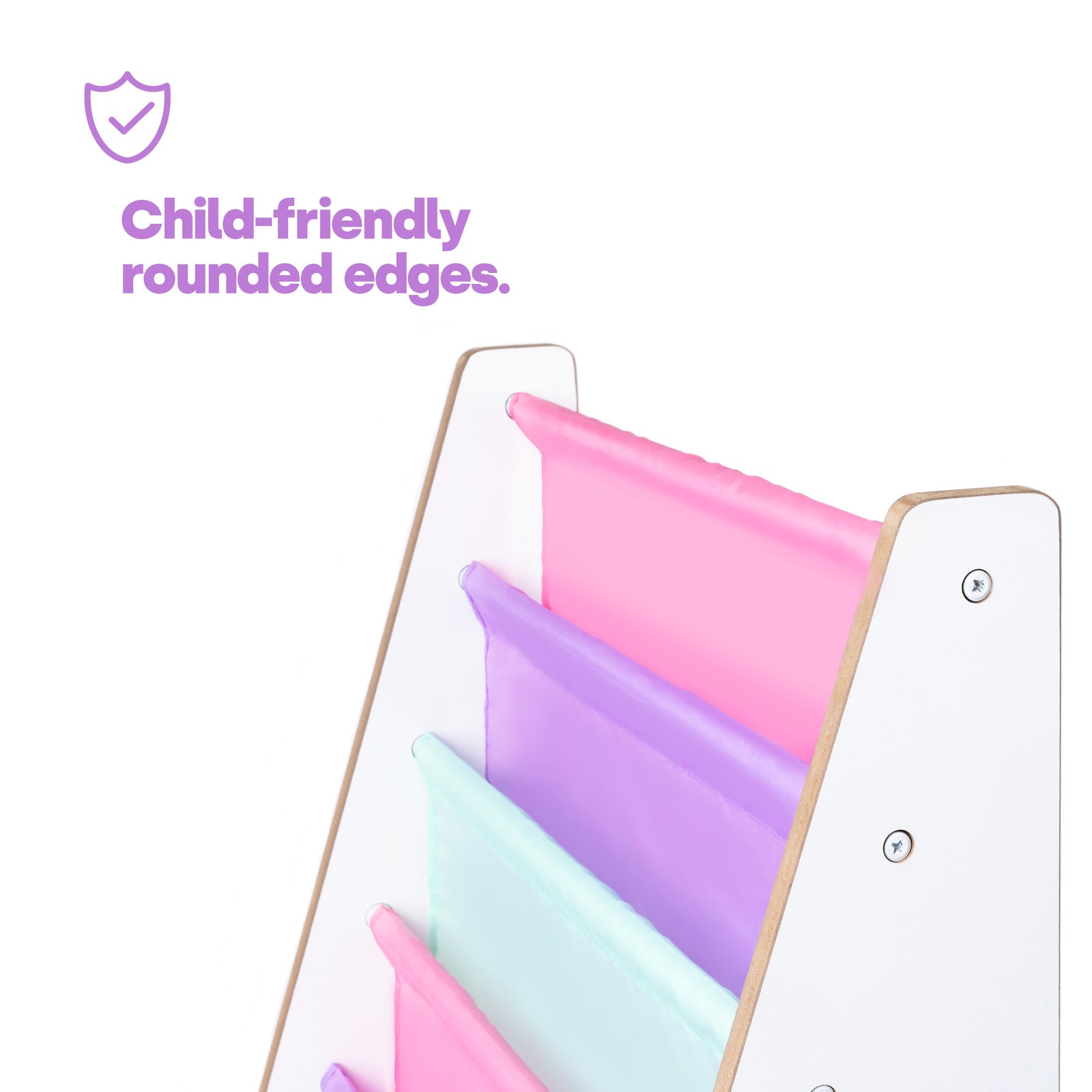 Childrens Bookcase - Confetti