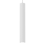 Hudson Pendant Lamp Hand Made High Quality Elegant Cylindrical Design With Matt White Finish