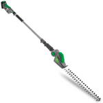 Cordless Hedge Trimmer Long Reach 18v Li Ion Battery Shoulder Strap And Charger Included