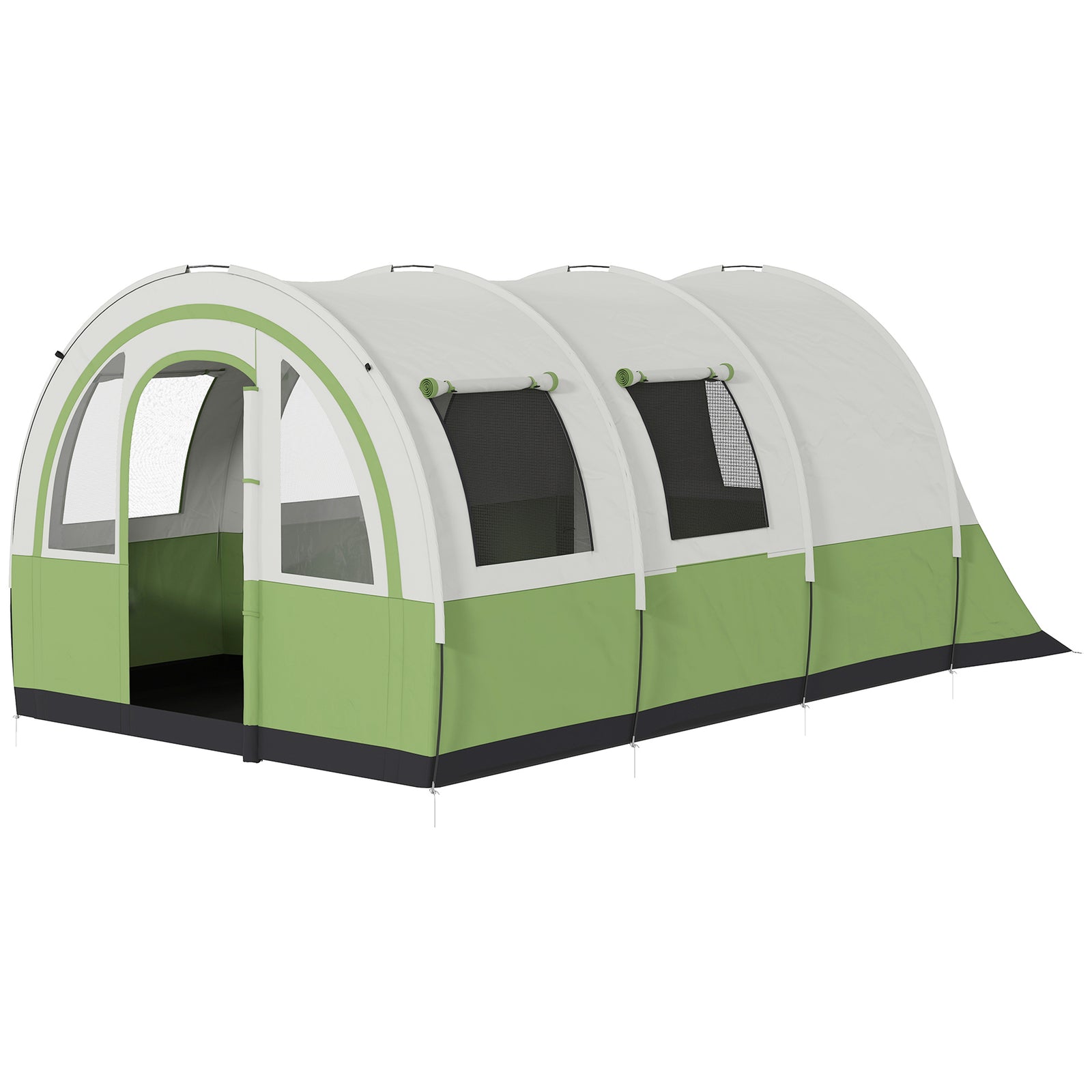 Outsunny 5-6 Man Tunnel Tent, 3000mm Waterproof