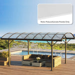 14 Pcs Twin-wall Greenhouse Sheets 121x61x0.4cm