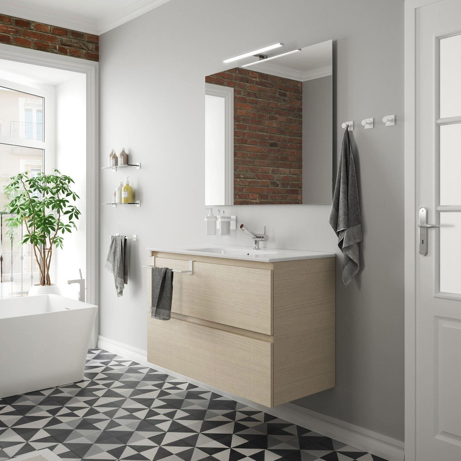 Towel Rail 38cm Over Cabinet Door Chrome Anti-corrosion Stick Collection
