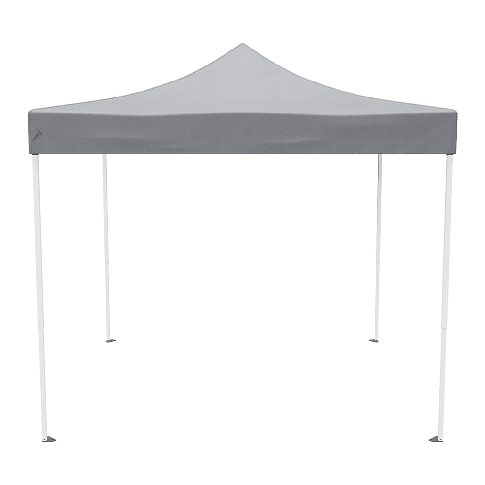 Pop-up Canopy Tent, Portable Outdoor Gazebo With Steel Frame For Garden | Grey
