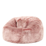 Kids Faux Fur Bean Bag Chair | Pink