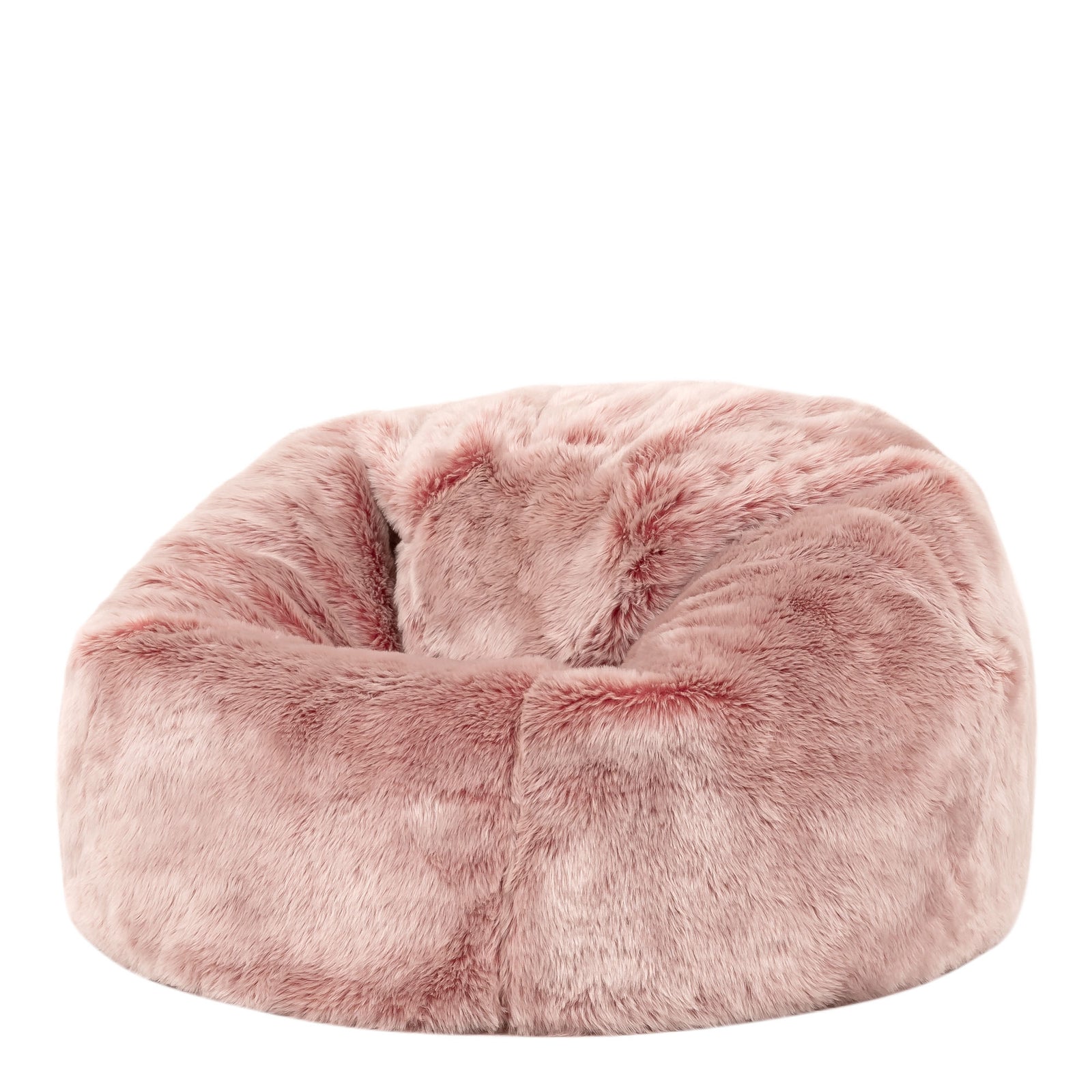 Kids Faux Fur Bean Bag Chair | Pink