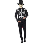 Day Of The Dead Senor Skeleton Costume | XL