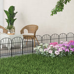 Fencing Panels 24in X 8.7ft Bed Border, Metal