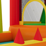 Breeins Inflatable Water Park With Dual Slides & Splash Pool, Large Bounce House For Kids, Heavy-duty Oxford Fabric, 480w Air Blower Included