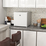 35l Tabletop Freezer With Adjustable Temperature Wire Shelf | One Size | White