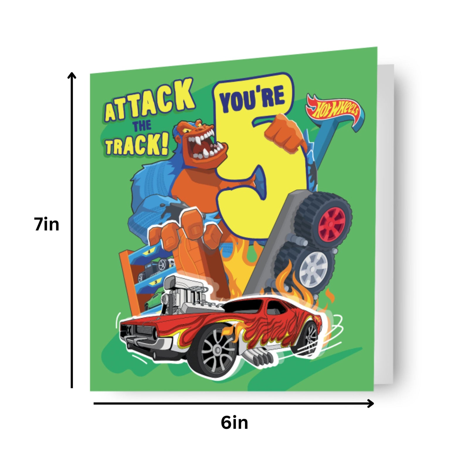 Age 5 Birthday Card Official Product
