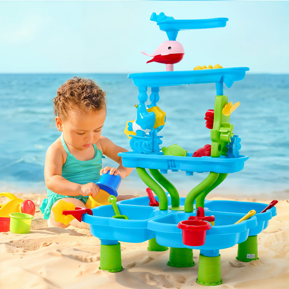 4-tier Sand And Water Table For Toddlers