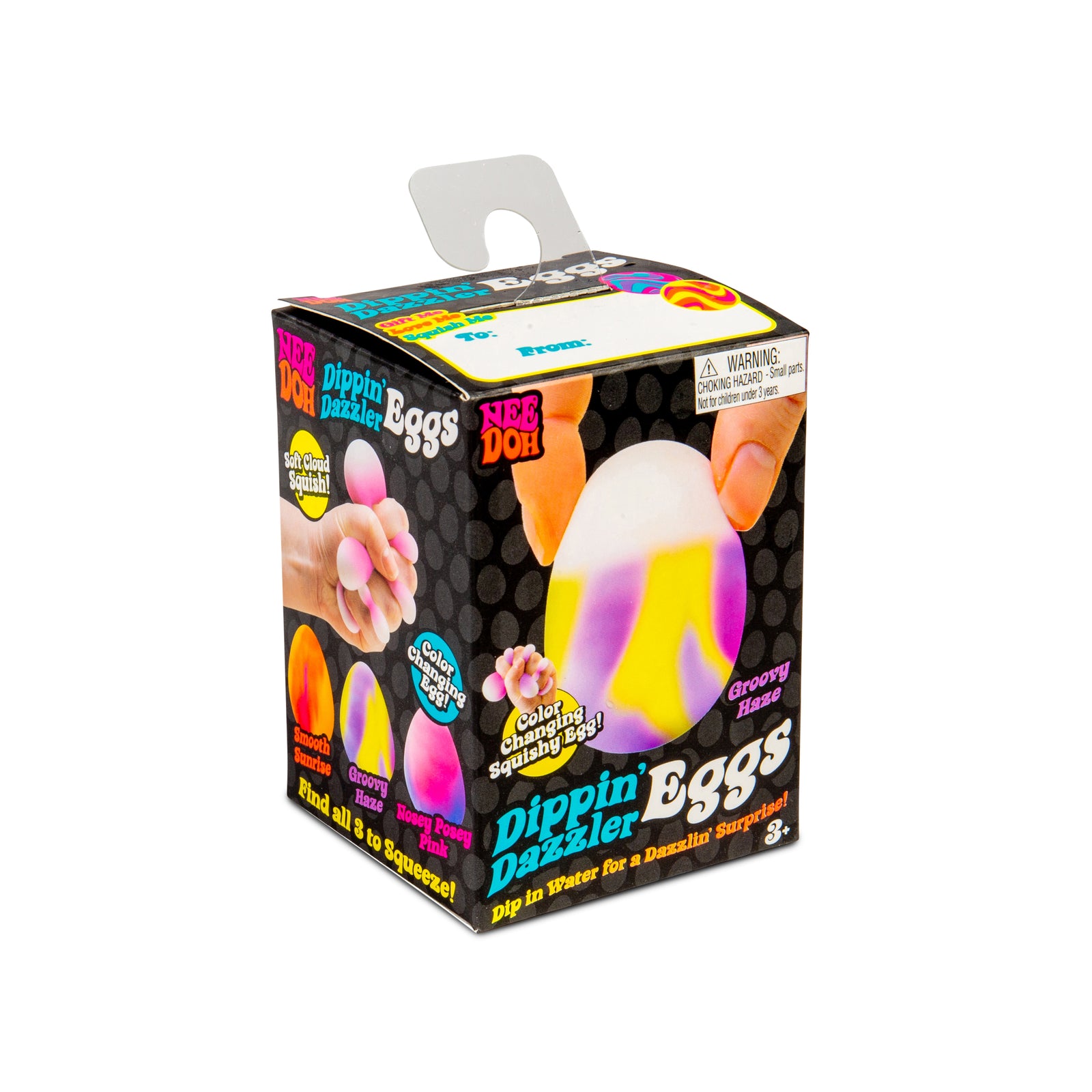 Needoh Dippin' Dazzler Eggs - Colour Changing Squishy Egg Fidget Toys