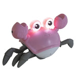Rechargeable Crawling Crab Toy With Music | Pink
