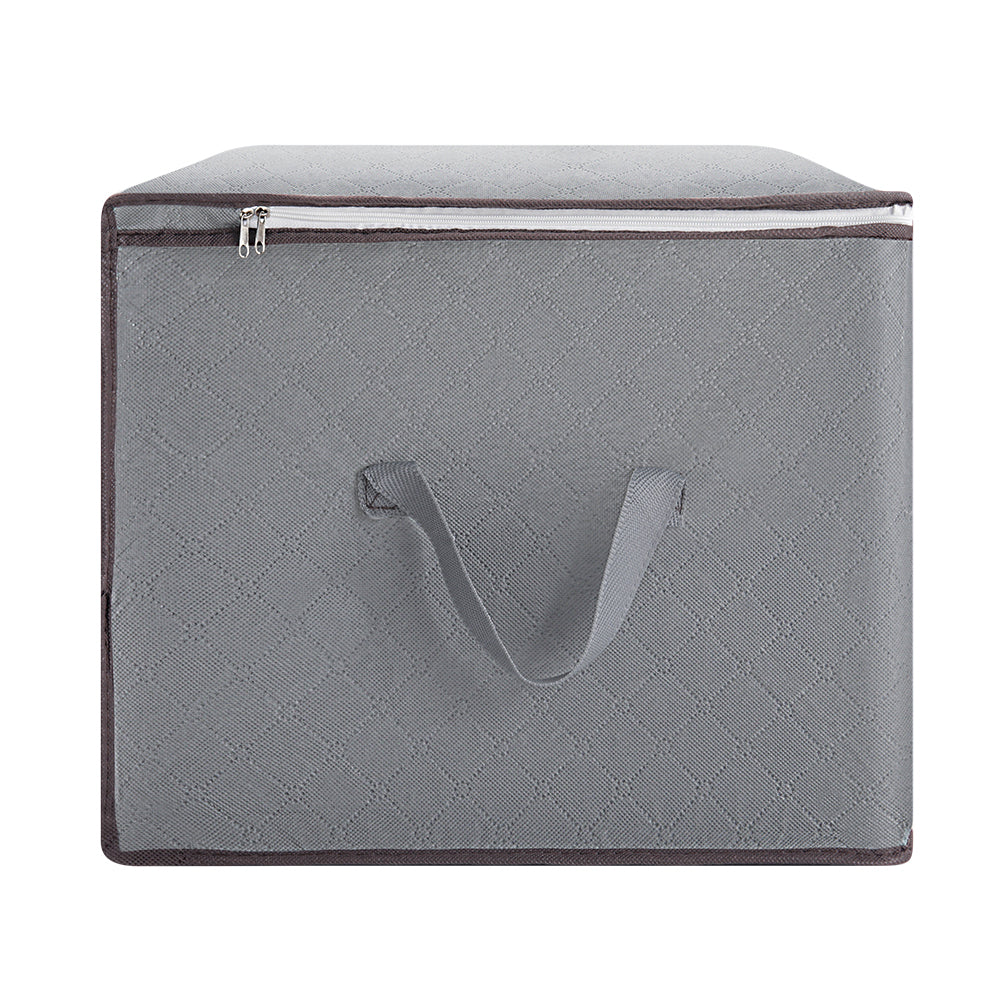 Foldable Fabric Clothes Organizer Bag Portable Storage Solution For Closet