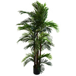Leaf Design 150cm Extra Wide Areca Palm Artificial Tree