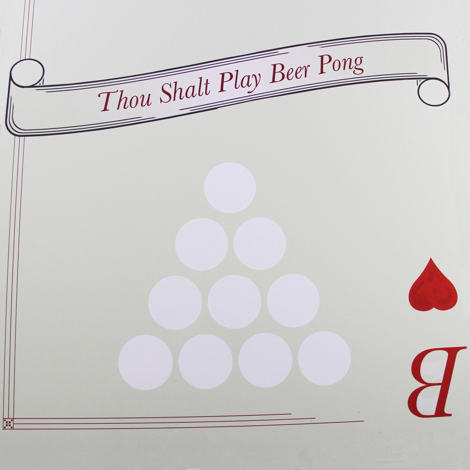 Beer Pong Table 8ft