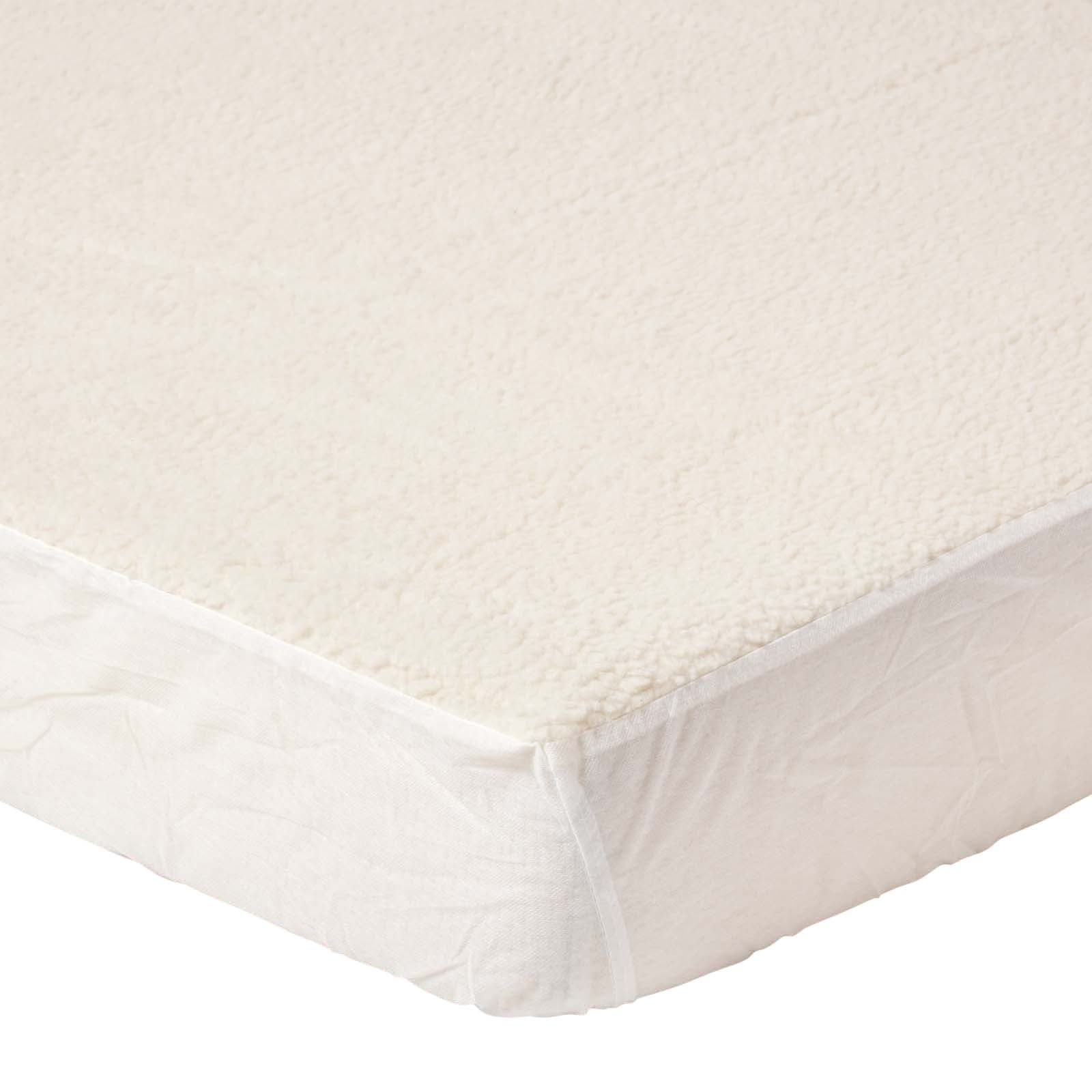 Deep Fitted Fleece Underblanket | Super King | White