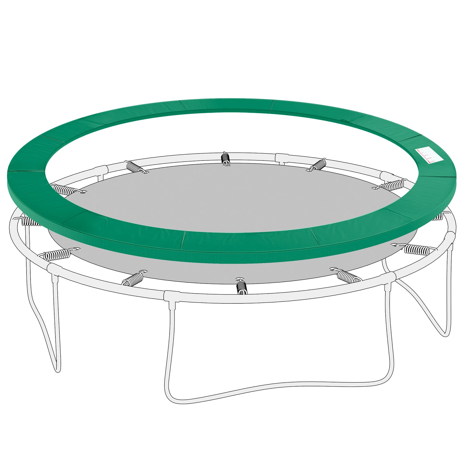 12ft Trampoline Thick Foam Replacement Surround Pad