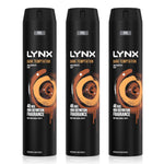 Lynx Xxl Dark Temptation 48-hour High Definition Body Spray Deodorant, 3x 250ml