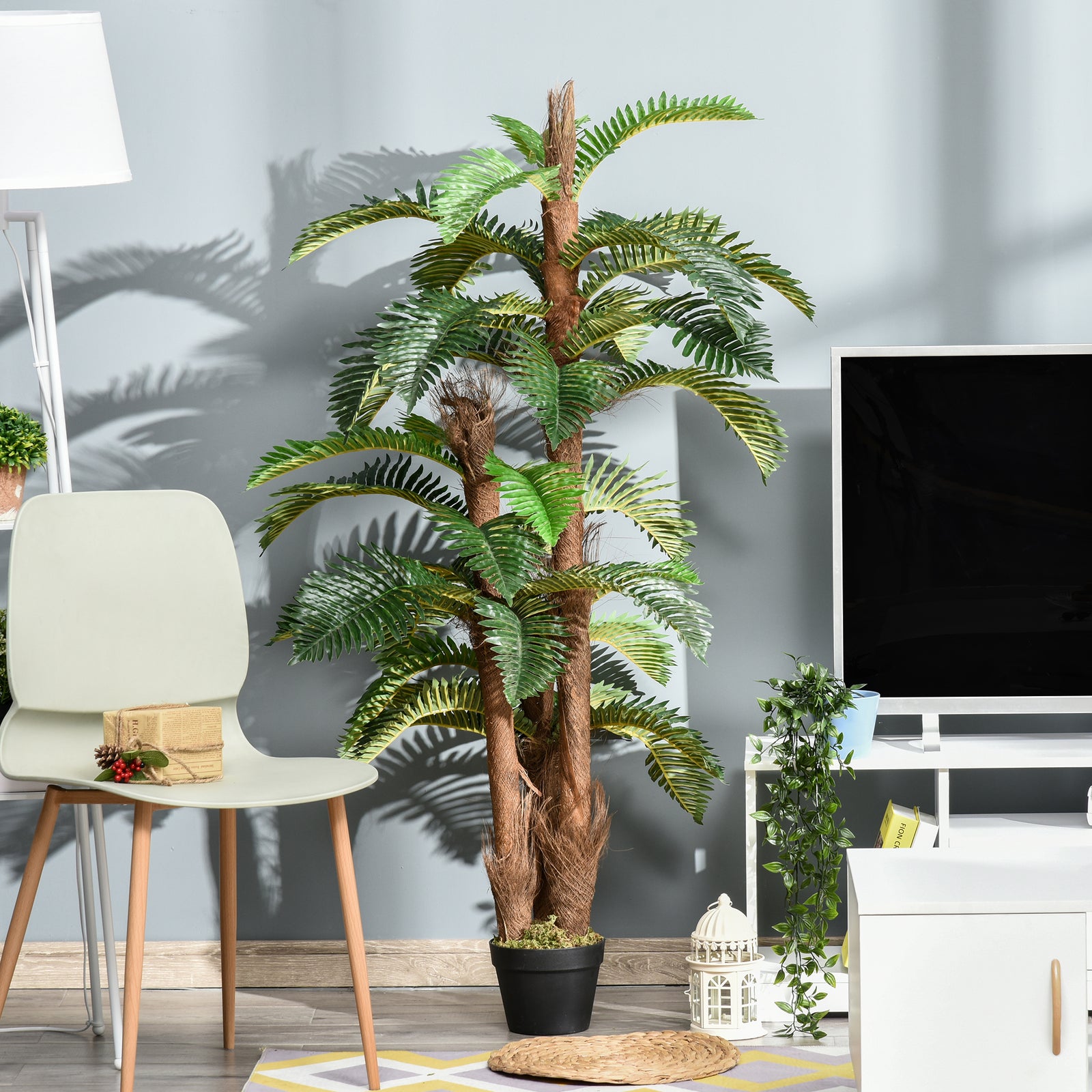 150cm Artificial Palm Plant Fake Tree For Home Office