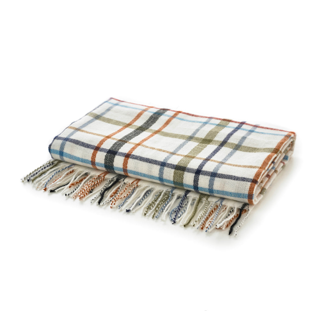 Buxton Supersoft Knitted Throw | 130cm x 160cm | Multi Colour