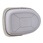 Detachable Flip-top Cat Litter Box With Scoop Easy Clean