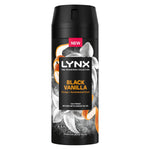 Fine Fragrance Collection Black Vanilla Premium Deodorant Body Spray, 150ml
