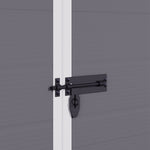 Outdoor Plastic Garden Storage Shed | Medium | Light Grey