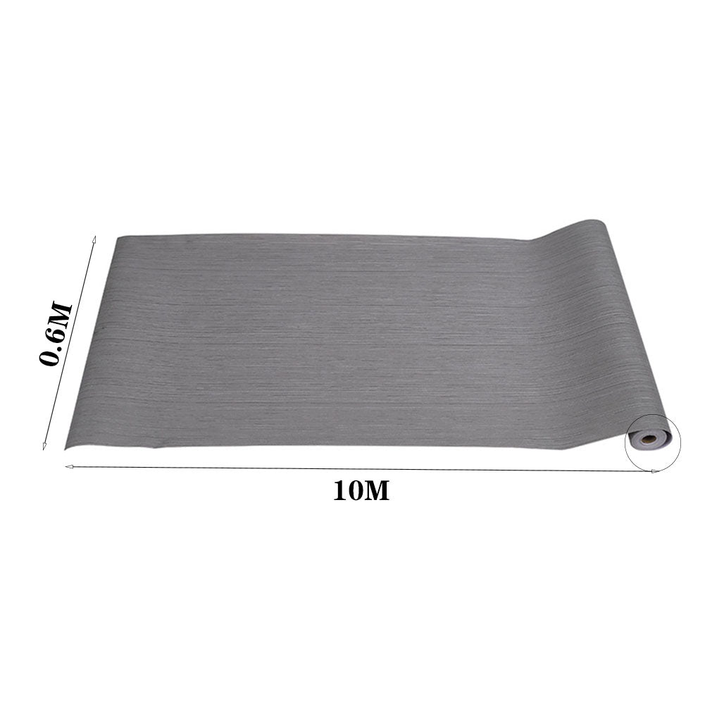 Self-adhesive Pvc Wallpaper | 10m | Dark Grey