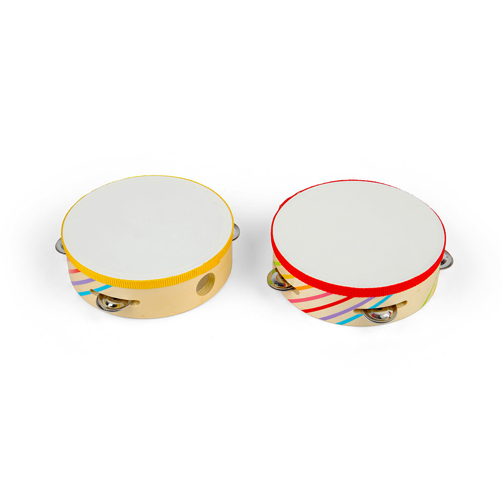 Wooden Tambourine - Children's Musical Instrument