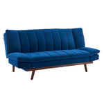 Scandinavian Click Clack Sofa Bed - Double | Navy Blue