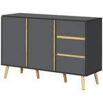 Sideboard Kitchen Cupboard Adjustable Shelves Double Doors