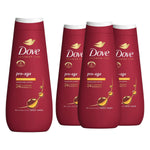 Advanced Care Pro Age Body Wash 24h Renewing Micromoisture 400ml | Set of 4 | White