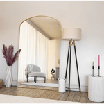 Yōko - Metal Gentle Arch Mirror | 180cm x 90cm | Gold
