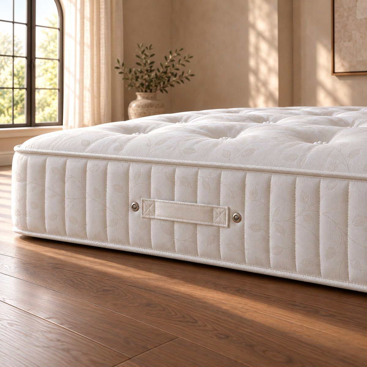 Ambassador 3000 Pocket Sprung Natural Mattress | Single | White