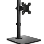 Futura Futura Single Monitor Stand 13 To 32 Inch Height Adjustable Freestanding Base Supports 8kg