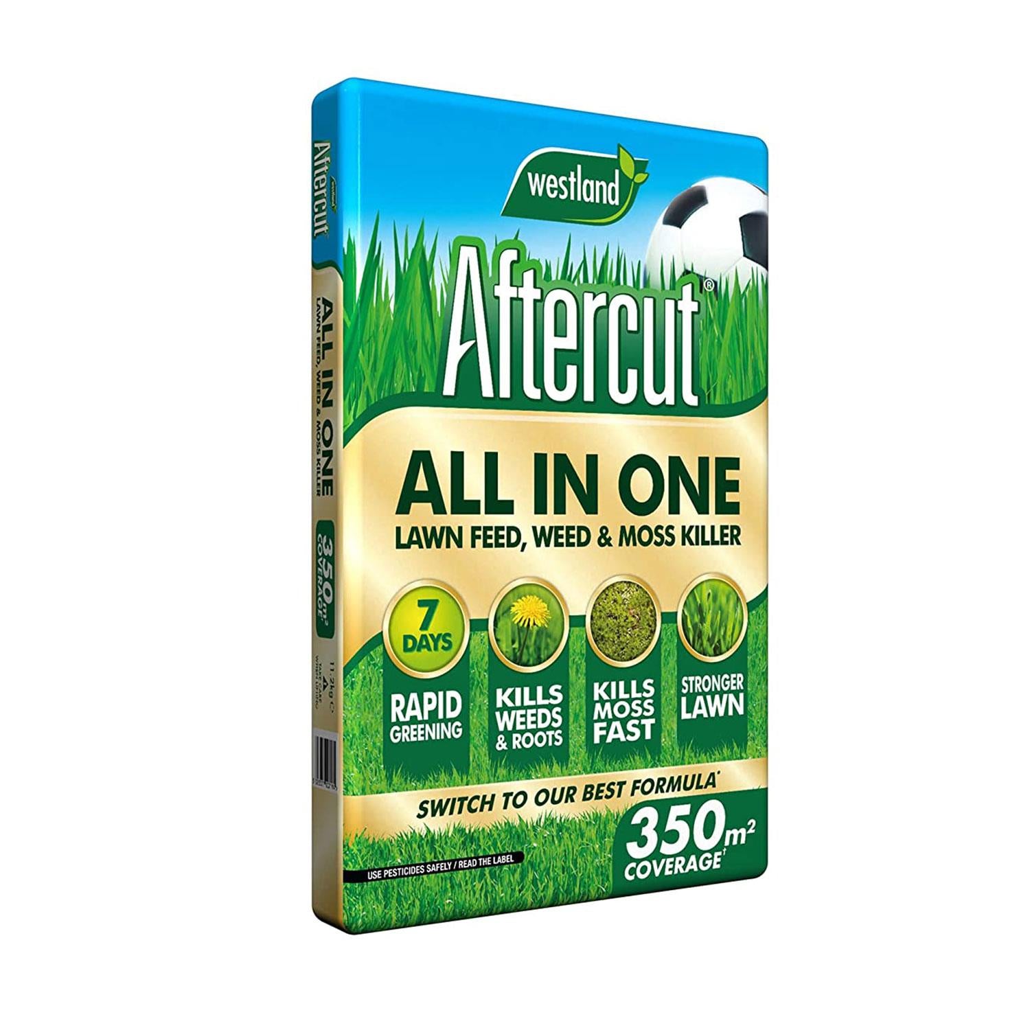 Aio Lawn Thickener Patch Fix Ultra Green Plus Gardening Range 11.4 Kg | Single | Green