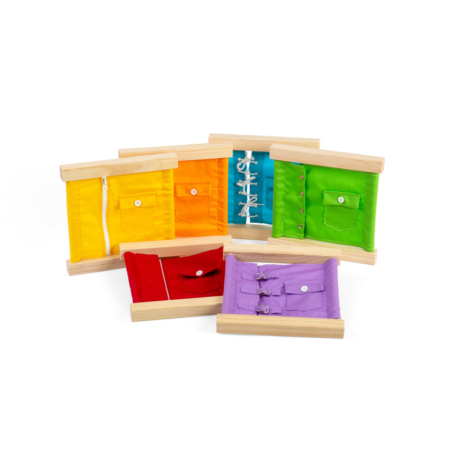 6pcs Wooden Fastening Frames