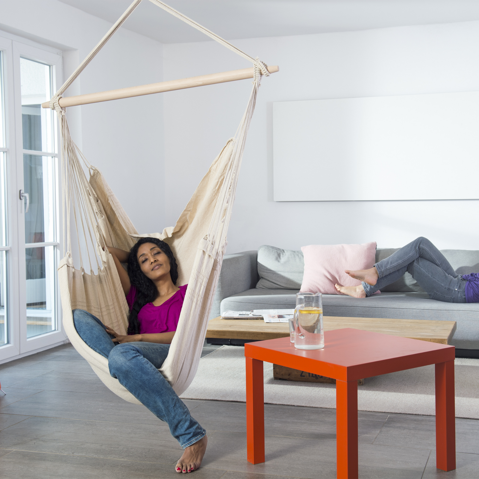 Brasil Hanging Hammock Chair - Natura