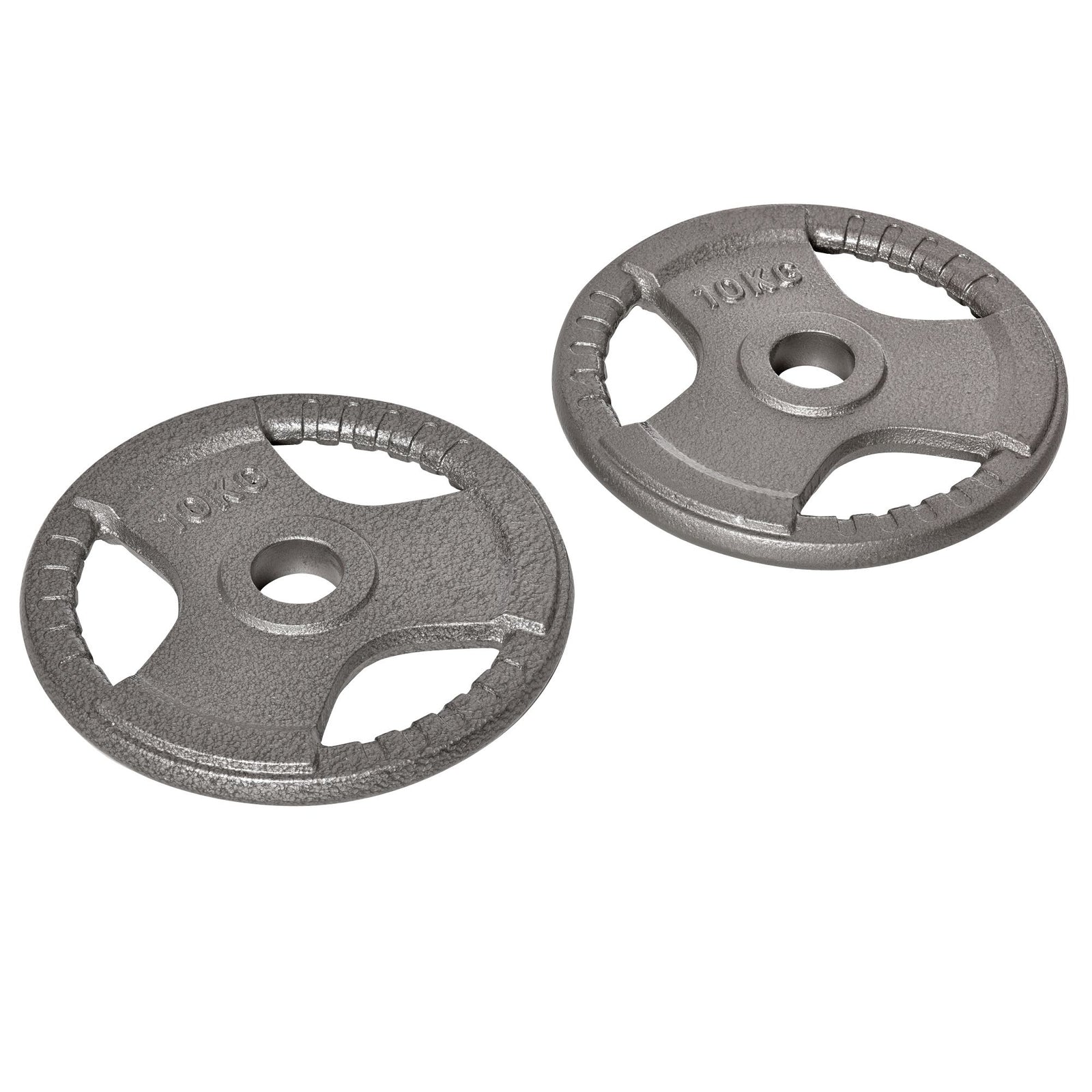 2" Olympic Weight Plates Set - 2 X 10kg | Silver