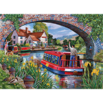 Over & Under - Big 500 Piece Jigsaw Puzzle For Adults, With Extra Large Pieces