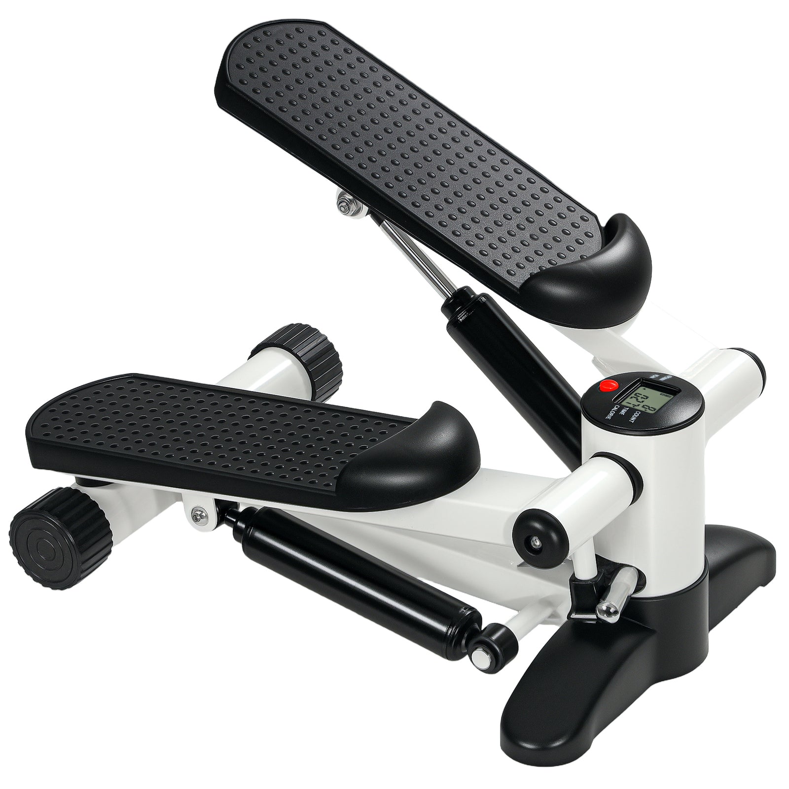 Mini Stepper,w/ Compact, Lcd Monitor | White