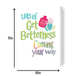 Lots Of Get Betterness Coming Your Way' Get Well Soon Card Official Product