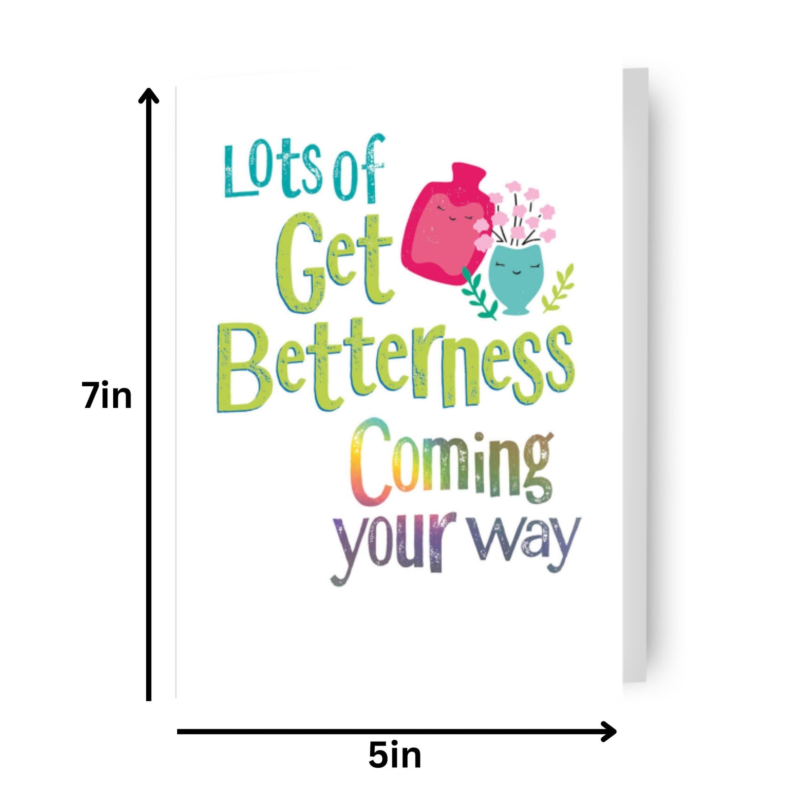 Lots Of Get Betterness Coming Your Way' Get Well Soon Card Official Product